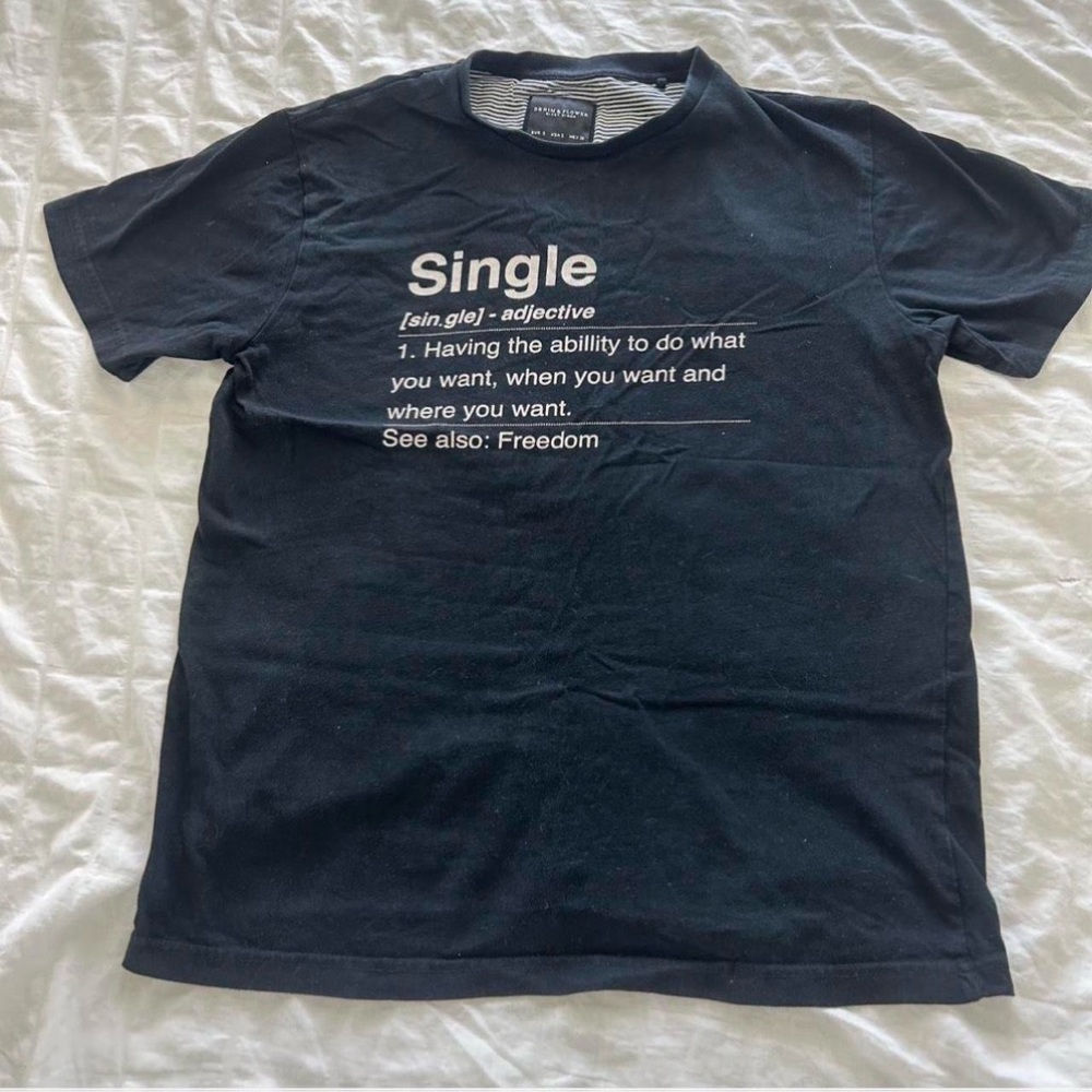 Black Graphic Tee